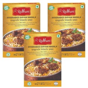 Radhuni Hydrabadi Biryani Masala 43gm - Easy mix Masala